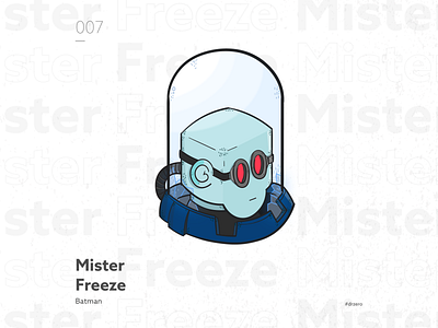 Mister Freeze fan art fanart illustration