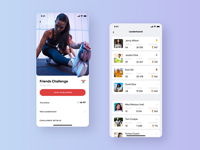 Fitness Challenge App With Friends