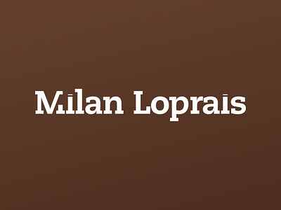 Milan Loprais Logotype advisor branding cid finance logo logotype
