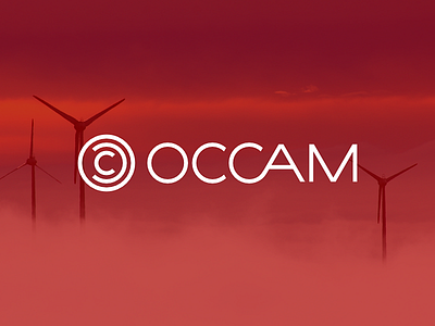 Occam Fund black cid energy fund investing logo logotype money red sign symbol white