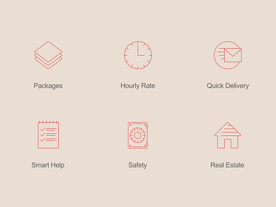 Lawyers Icon Set