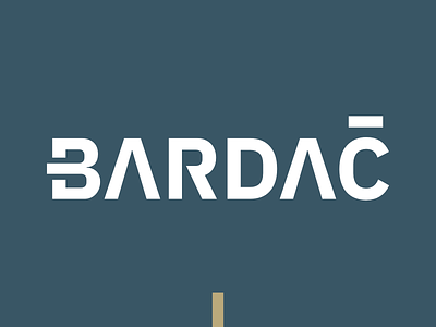 Bardac Attorney Logotype attorney blue branding cid design logo logotype sign symbol typography vector