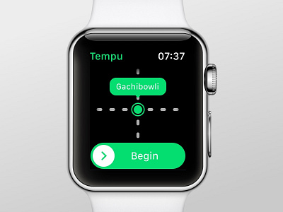 Tempu - For a hassle-free Auto-rickshaw Fares apple watch concept sketch app user inteface wearables
