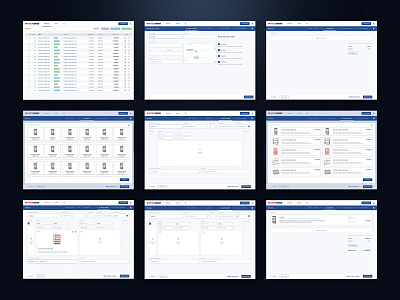 Dashboard UX and UI for a shelving system dashboard dashboard design desktop desktop app desktop design manager shelves ui ux uidesign ux design