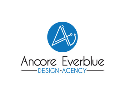 Ancore Everblue anchor branding logo