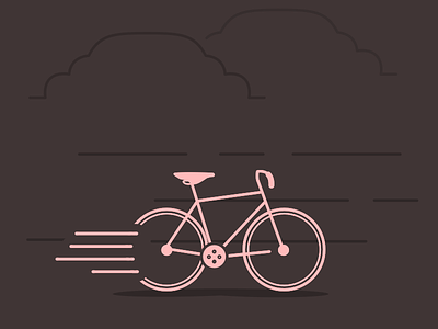 Road Bike Illustration