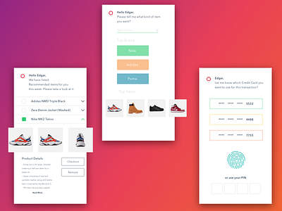 Ai Concept For Shoes Online Shopping app branding design ui ux web