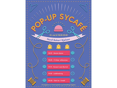 Pop-up cafe poster