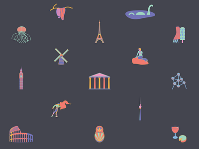 Weekndr design graphic design icon illustration vector