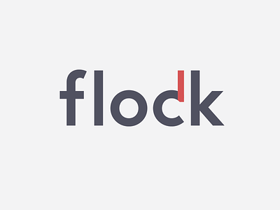 Flock logo design graphic design logo vector