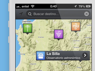 Map App ios iphone map mapbox