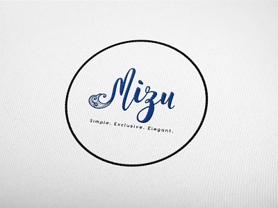 Embroidered Logo Mizu