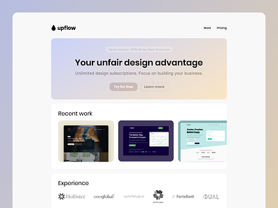 Unlimited Design | Landing Page