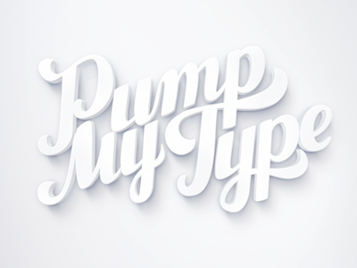 Pump My Type print