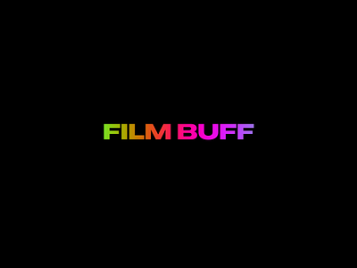 Film buff - Website branding cinema de design film films graphic design logo movie stream ui ui ux design ui deisgn webdesign