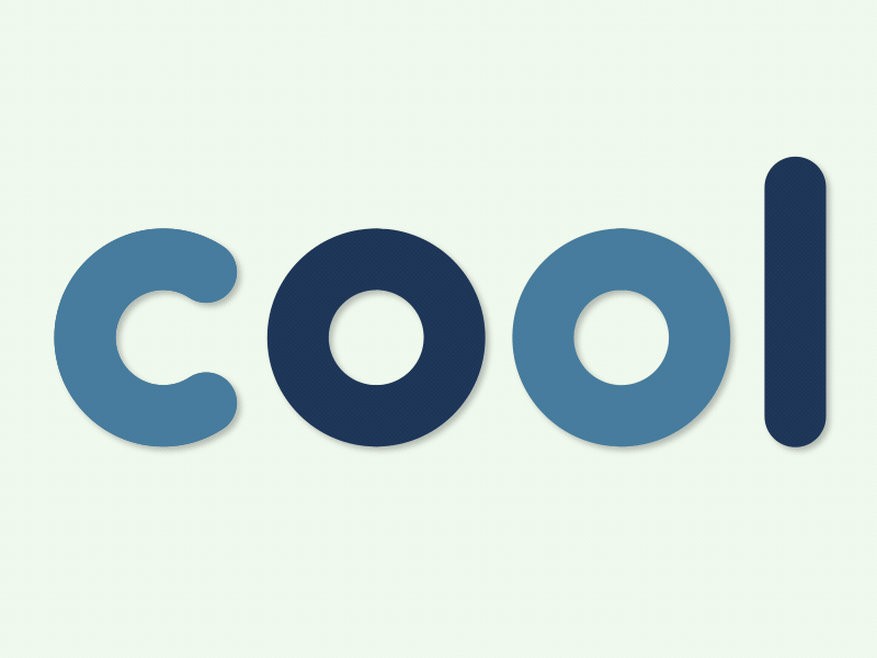 Cool type reveal cool logo motion