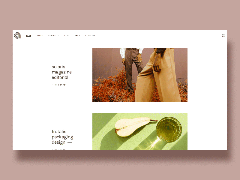 Agava - Fresh Design Portfolio Theme