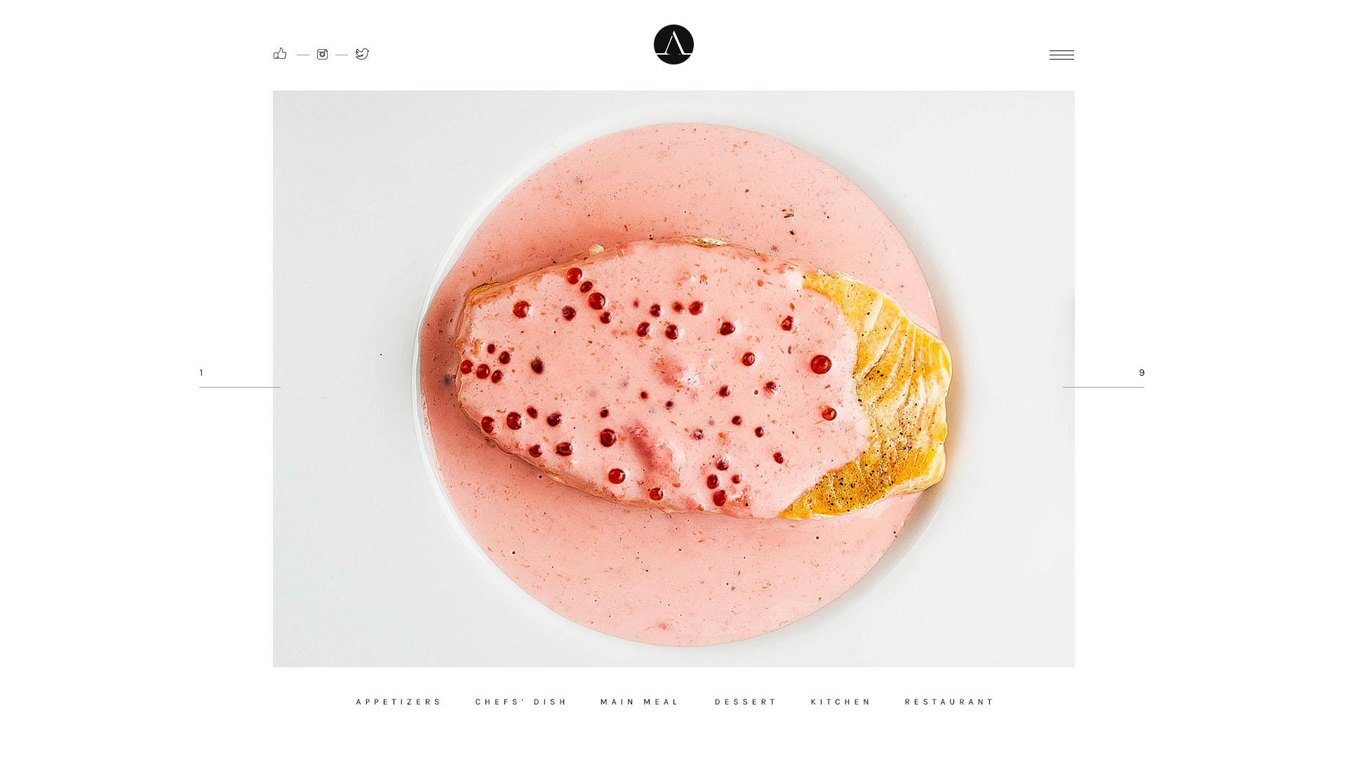 Attika - Elegant Theme For Fine Dining Restaurants By Marija Rnjak For ...