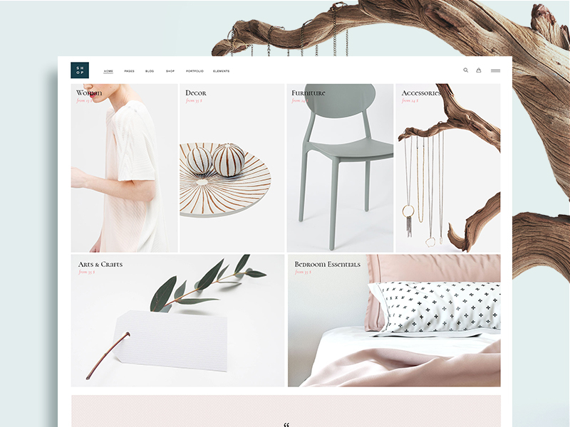 Eola - WordPress WooCommerce Theme By Marija Rnjak For Qode Interactive On Dribbble