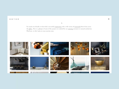 Entré - Interior Design and Décor WordPress Theme agency architecture blog branding business clean contemporary decoration design furniture home house interior interior design portfolio projects shop studio webdesign wordpress