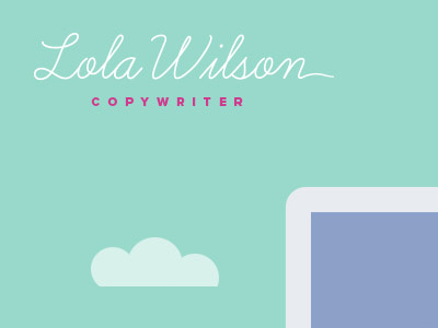 Copywriter website copywriter flat logo sans serif serif web