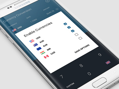 Currency converter app for Android