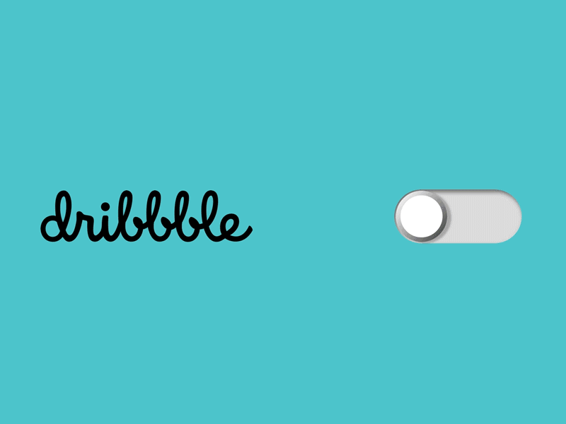 Hellodribbble! animation app debut design dribbble ball first shot principle sketch sketch app toggle ui ux web