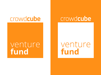 Venture Fund crowdfunding fund logo orange square white