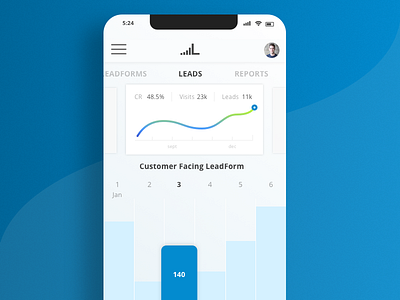 Leadformly app concept