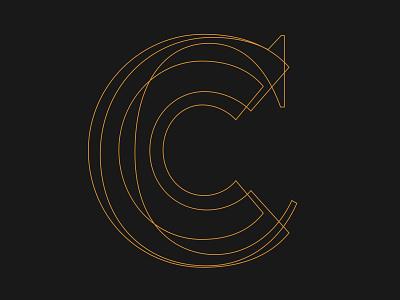 Typeface logo for Cortex adtech branding font logo presentation typeface