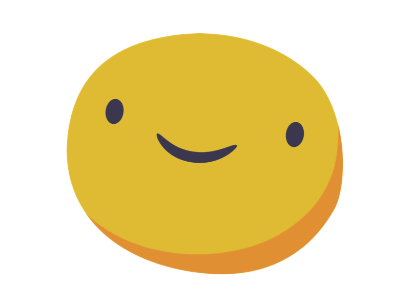 Happy Emoji animation flat icon illustration ux vector