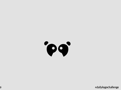 PANDA-Dailylogochallenge logo design fun creativity