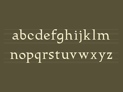 Villiers benharthun illustrator modernserif sea serif type type design typeface typeface design villiers