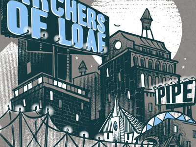 Archers of Loaf - Boston 2012 gigposter poster screenprint