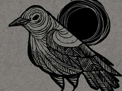 Raven design screenprint shirt