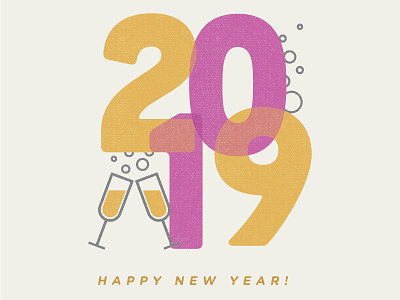 HNY 2019 2019 illustration new year vector