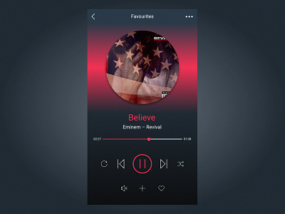 Daily UI Challenge #009 - Music Player