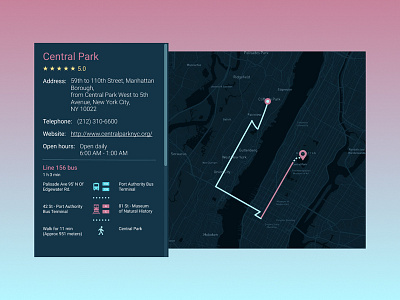 Daily UI Challenge #020 - Location Tracker