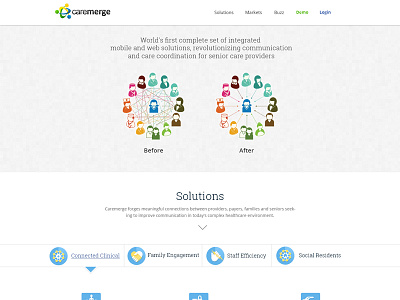 Caremerge Website Design