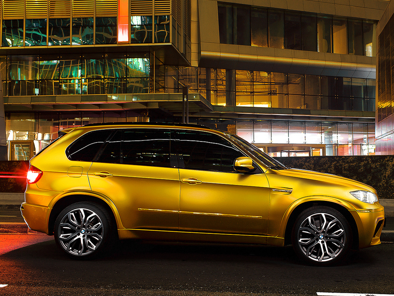 gold bmw x5