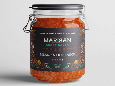 Hot Sauce Label Design