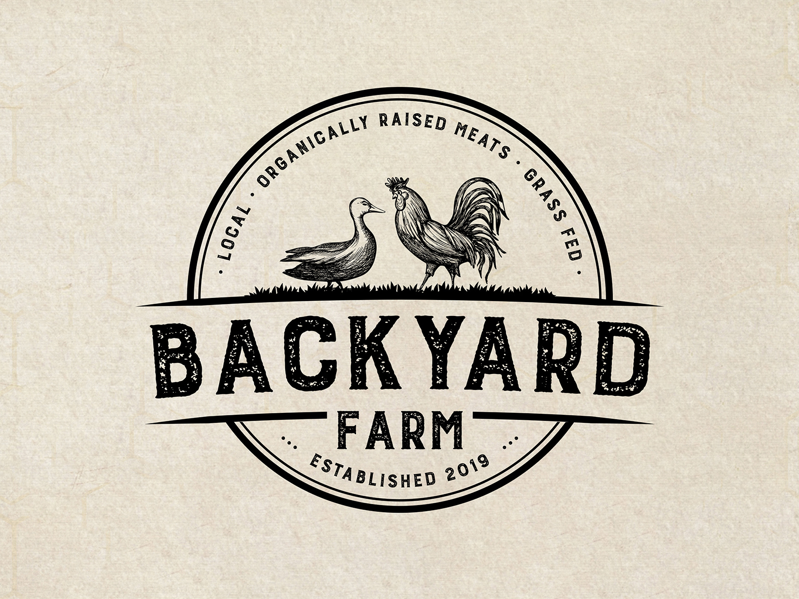 Backyard Logo Design by Elena Dumitru on Dribbble