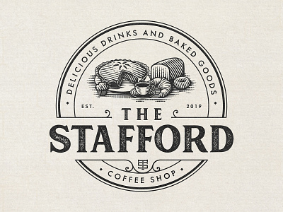 Stafford Logo Design branding design illustration logo retro retro design typography vintage badge vintage font vintage logo