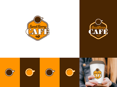 Sweet Berry Cafe Logo Concept