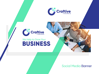 Craftive Themes Social Media Banner branding design web