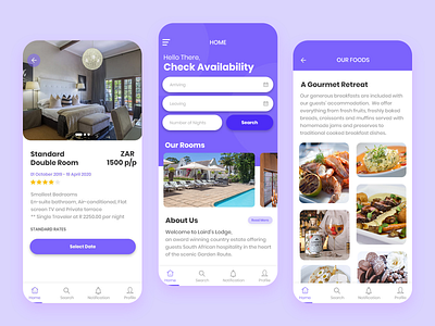 Booking Mobile App app design ui ux