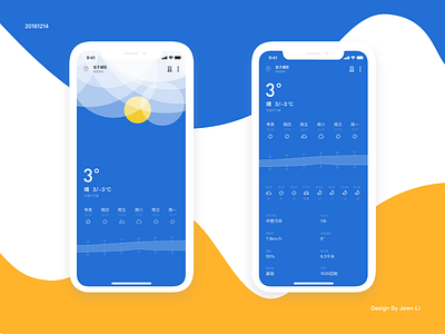 The city is very cold app design icon illustration ui ux 动画 插图 设计