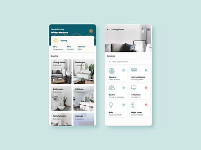 Smart Home App android app design illustrations ios app mobile app smartapp smarthome uidesign uiuxdesign userinterface ux