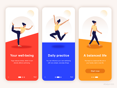 Onboarding adobe xd adobexd app daily ui dailyui mobile onboardign ui ui ux ux
