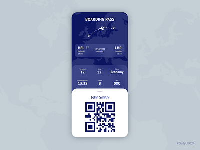 Boarding pass adobe xd airline airport app boarding pass daily ui dailyui flying mobile ui ui ux ux